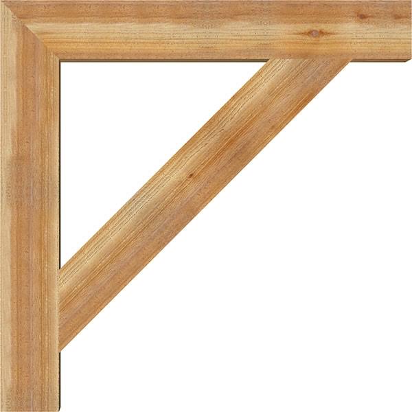 Western Red Cedar Traditional Block Bracket U452498