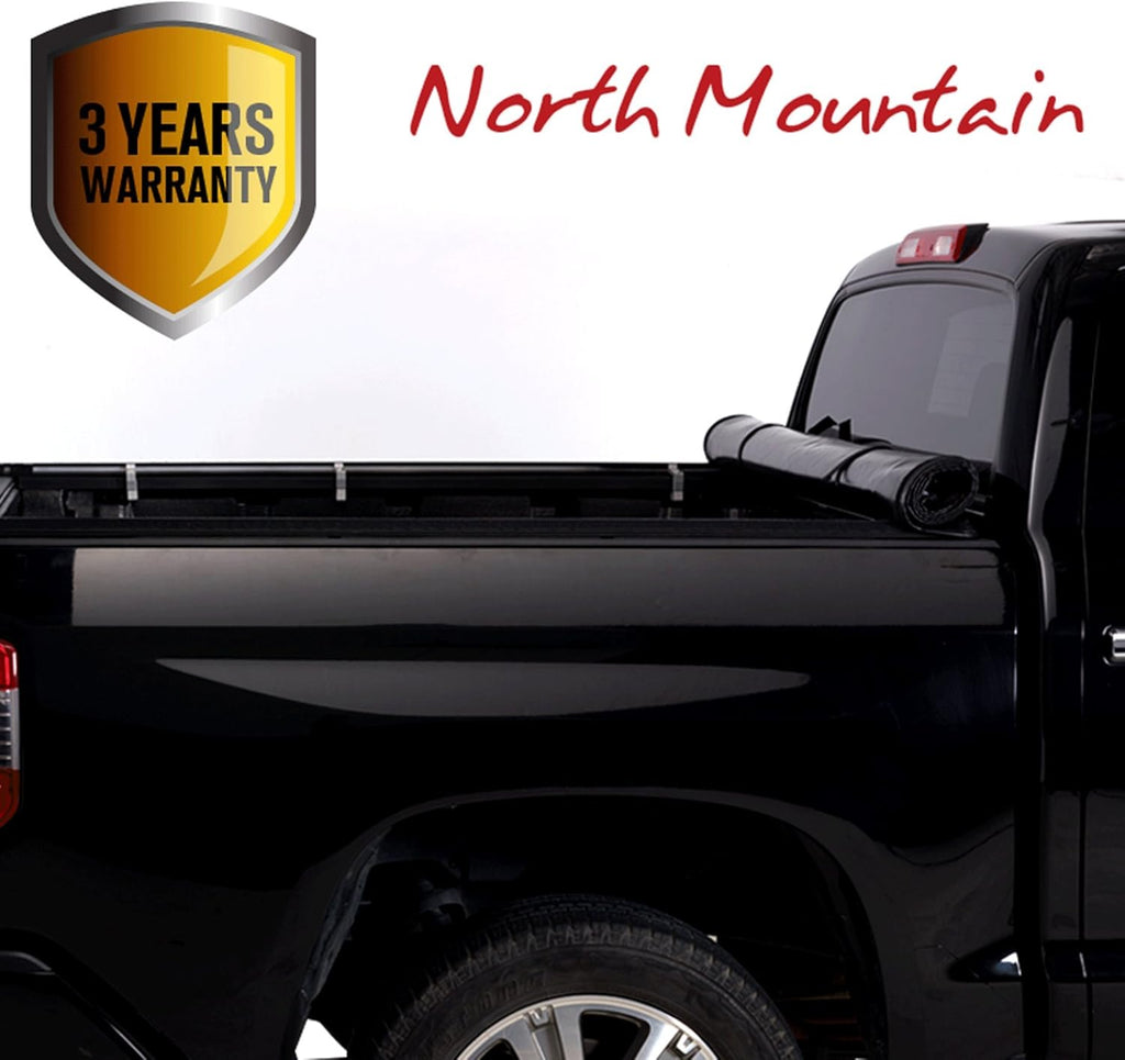 Soft Roll Up Tonneau Cover with Rails and Mounting Hardware M3522