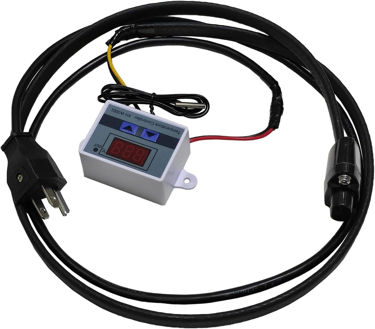 Anti-Freeze Self-Regulating Heated Cord with Thermostat N338