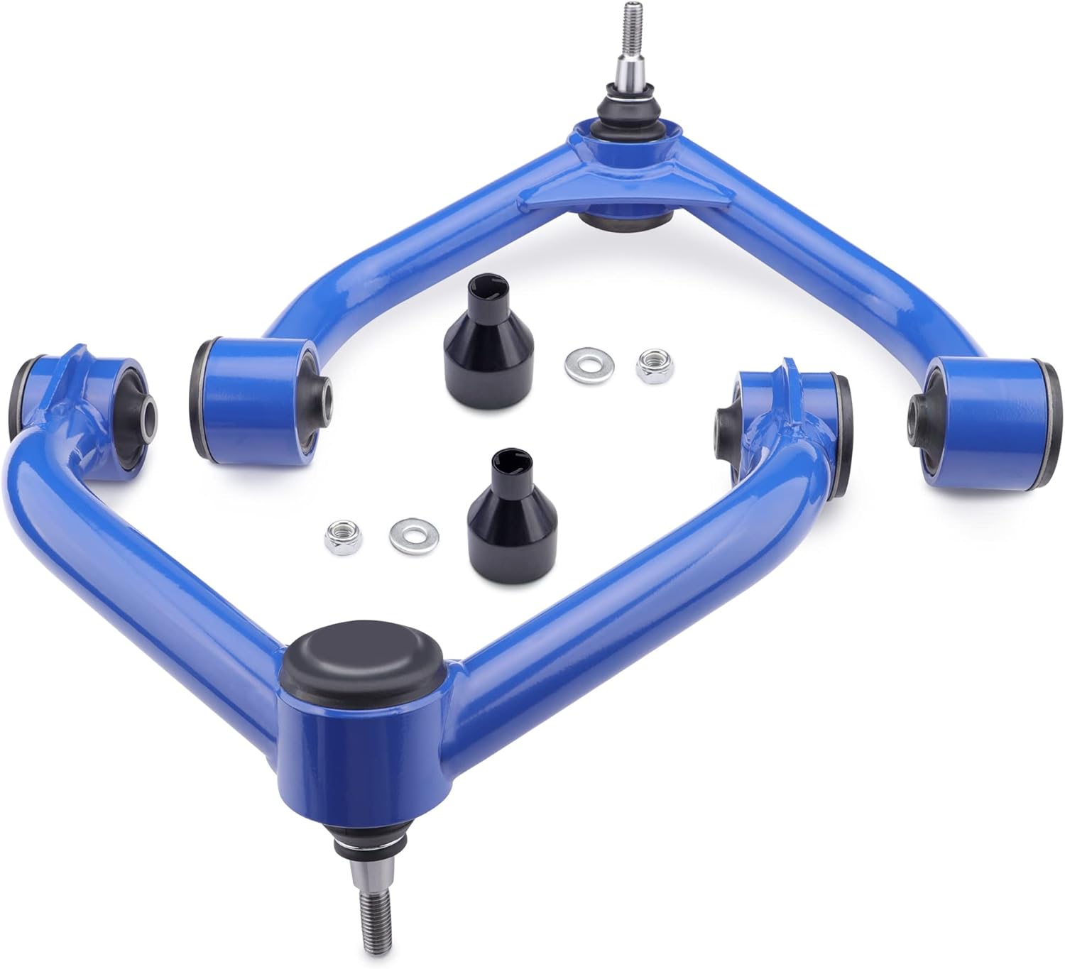 Forged Front Upper Control Arms 2-4" Lift 2 PCS Blue Tubular Suspension Adjustable G113