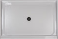 60" X 42" Rectangular Shower Pan with Center Drain E840264
