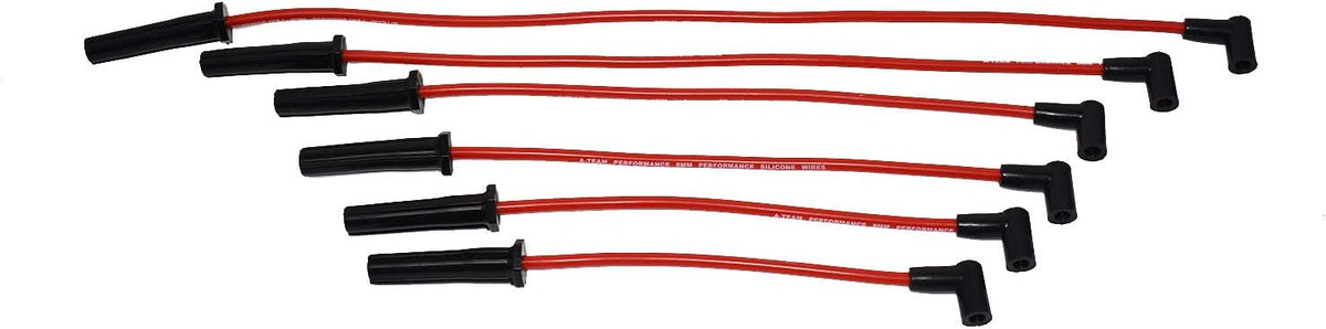 Black Cap Distributor with Spark Plug Wires J74081