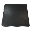 Black 12mm x 36 in x 36 in Rubber Tiles 8 Pack U810