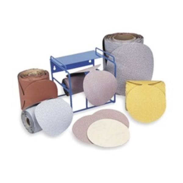 PSA Disc Roll, No Hole, 5 in, P320G, Aluminum Oxide W156338
