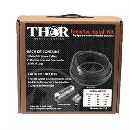 Inverter Installation Kit with 5 ft 3/0 Cable P3358