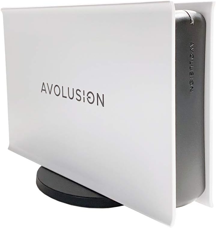 4TB USB 3.0 External Hard Drive White Pack of 2 N7683