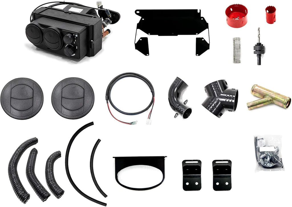Cab Heater with Defrost Hoses and Vents S1164
