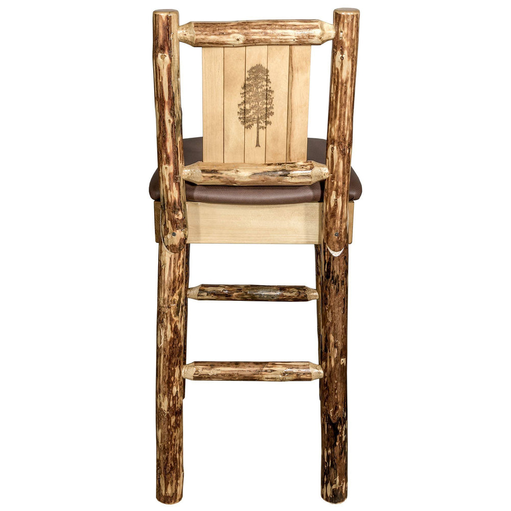 Barstool with Back D4849