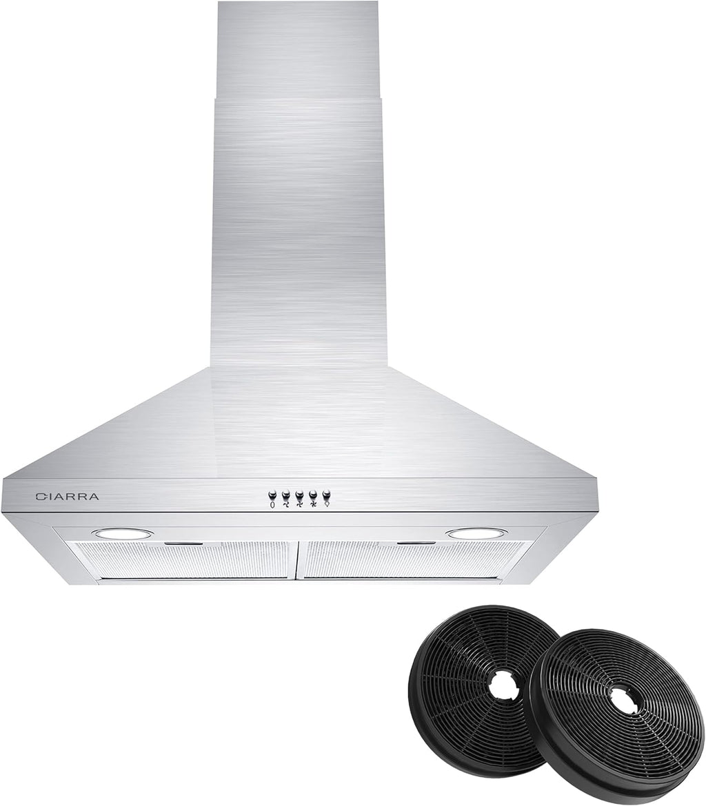 30 inch Stainless Steel Smart Range Hood with Voice Control U65389