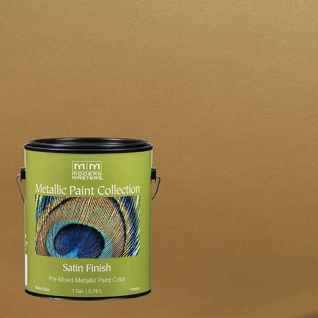 Brass Metallic Paint, 1 Gallon U58771