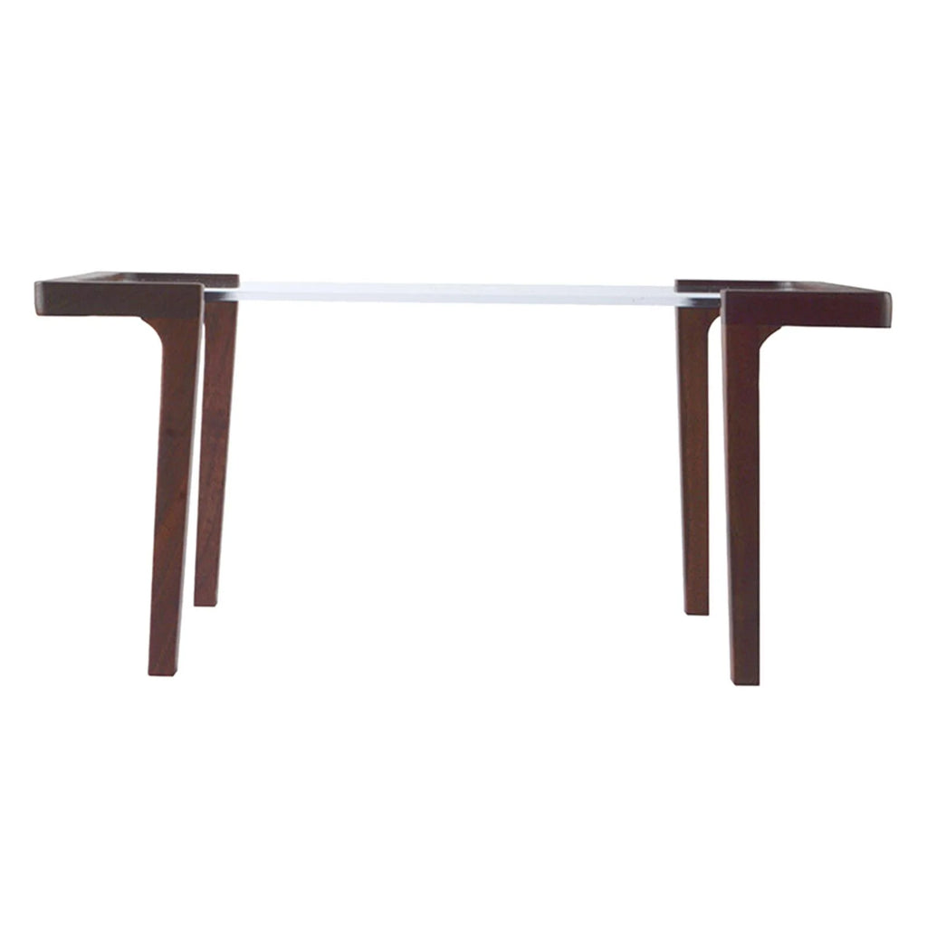 Walnut 1/6 Scale Dollhouse Table Desk S922443