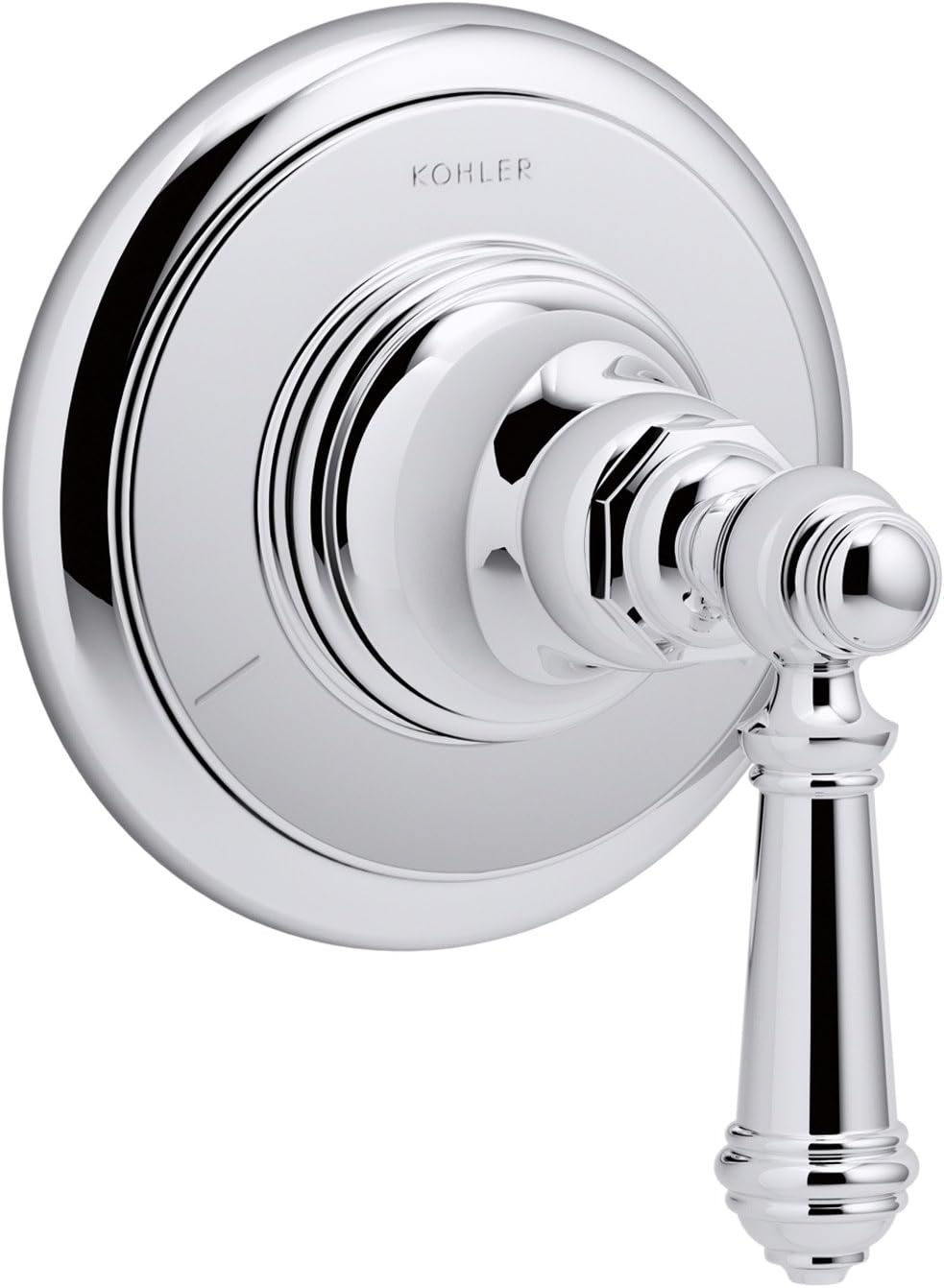 Transfer valve trim with lever handle, Vibrant Brushed Nickel V994319