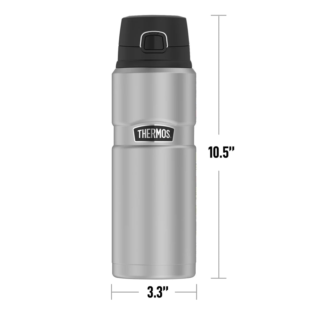 Stainless Steel Drink Bottle, Vacuum Insulated, Double Wall, 24oz O5285