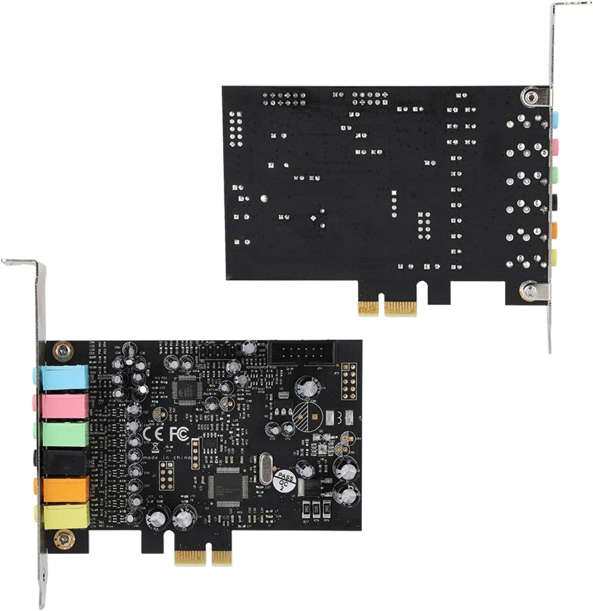 PCI-E 7.1 Internal Surround Sound Card R4124