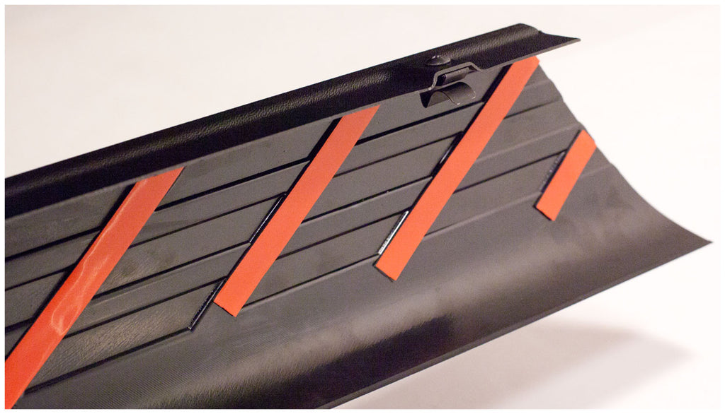 Black Smooth Finish BedRail Caps 2-Pc Set Q500831
