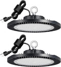 2 Pack 200W 5000K UFO LED High Bay Light with 5ft Cable I93430