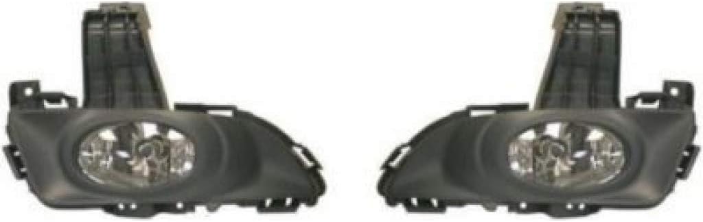 Foglight Assembly Pair for Mazda 3 Sedan 2004-2006 S7492