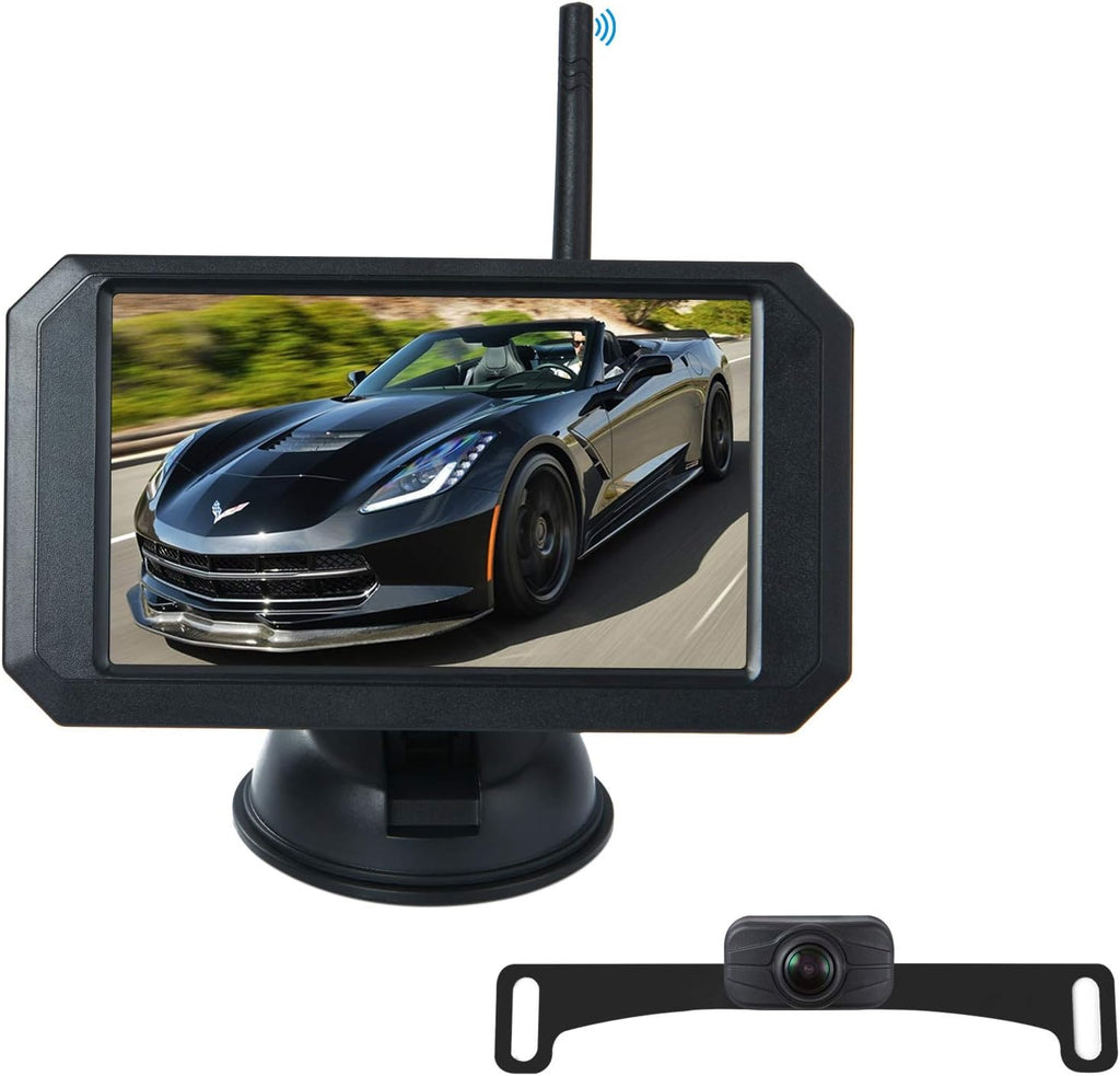 5 Inch HD Wireless Backup Camera System 1080P Pack of 2 V91450