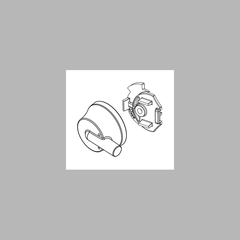 Stainless Temperature Cap and Knob T452