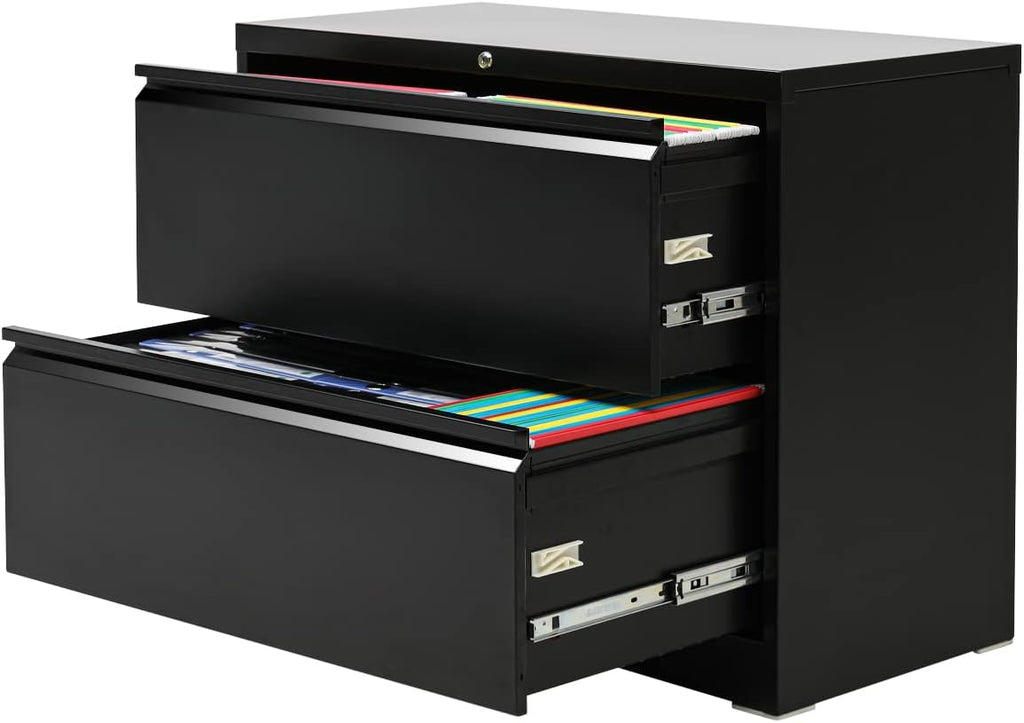 3 Drawer Locking Metal File Cabinet on Wheels K50494