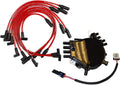 Black Cap Distributor with Spark Plug Wires J74081