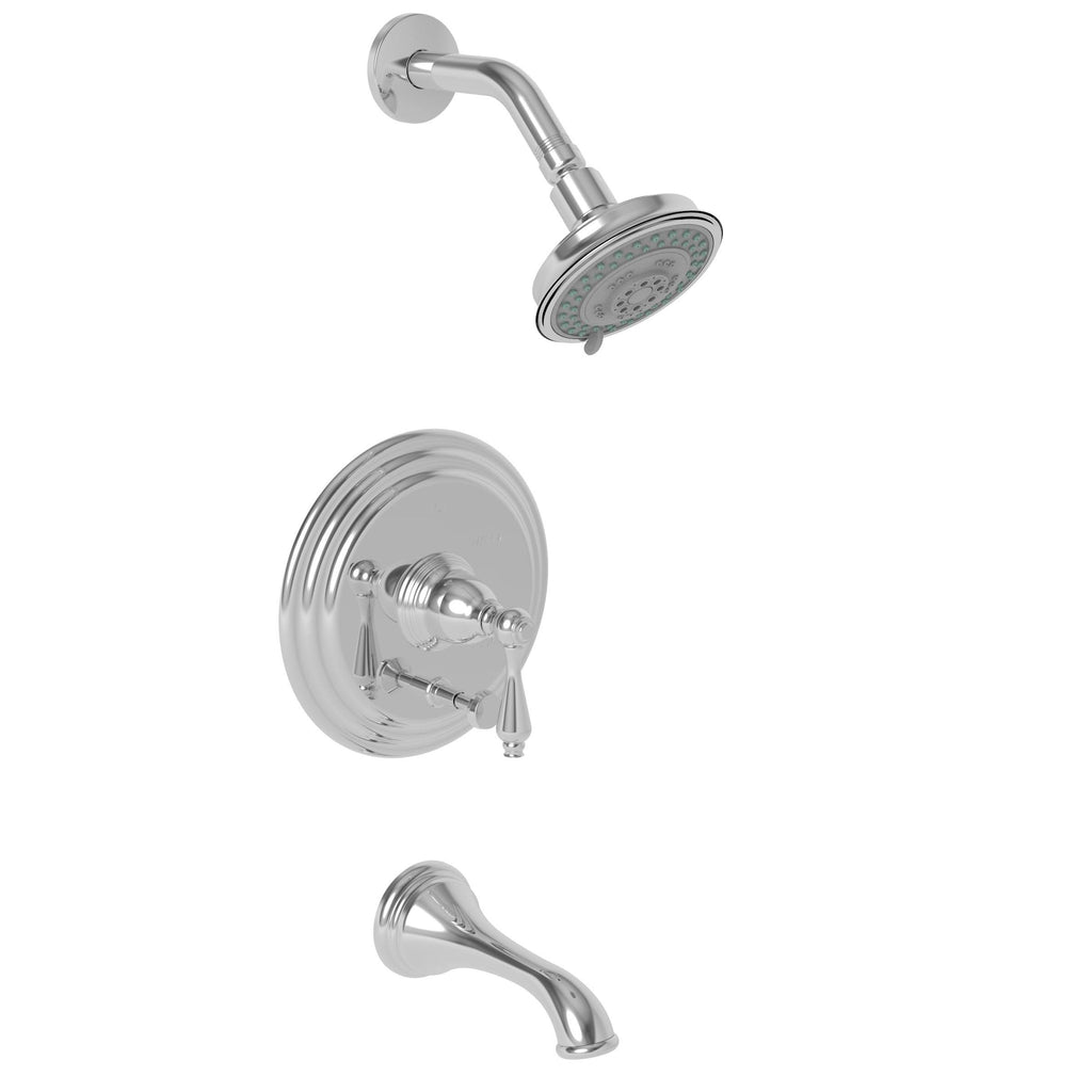 Satin Nickel Pressure Balanced Tub and Shower Trim Set P991366