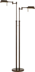 Bronze Swing Arm Floor Lamp X234