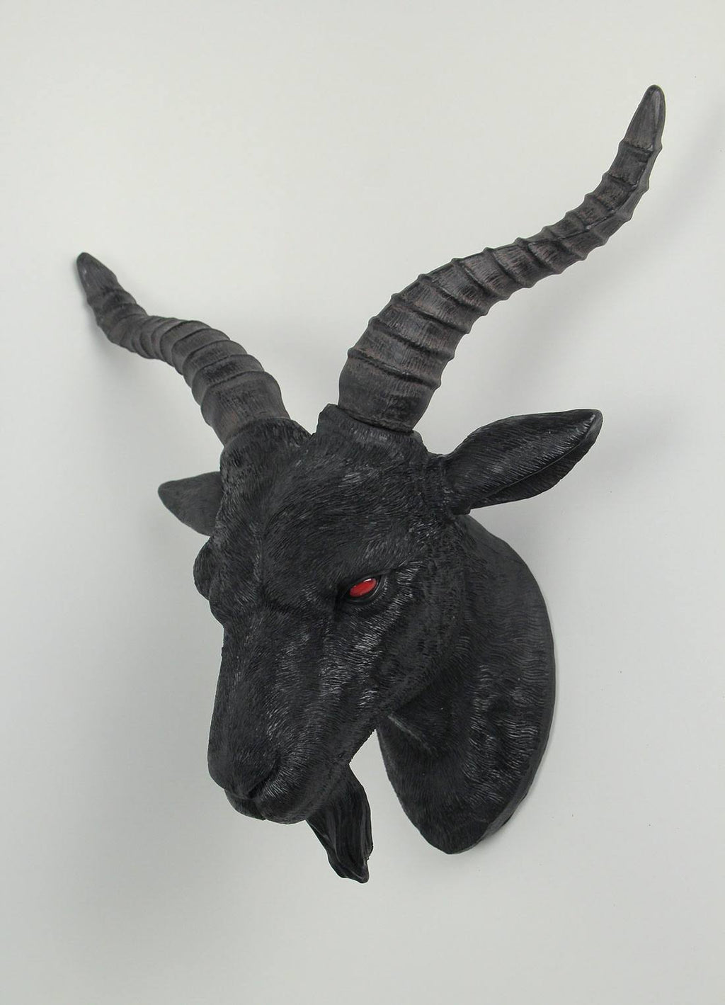 Black Baphomet Goat Head Wall Hanging Decor U177216