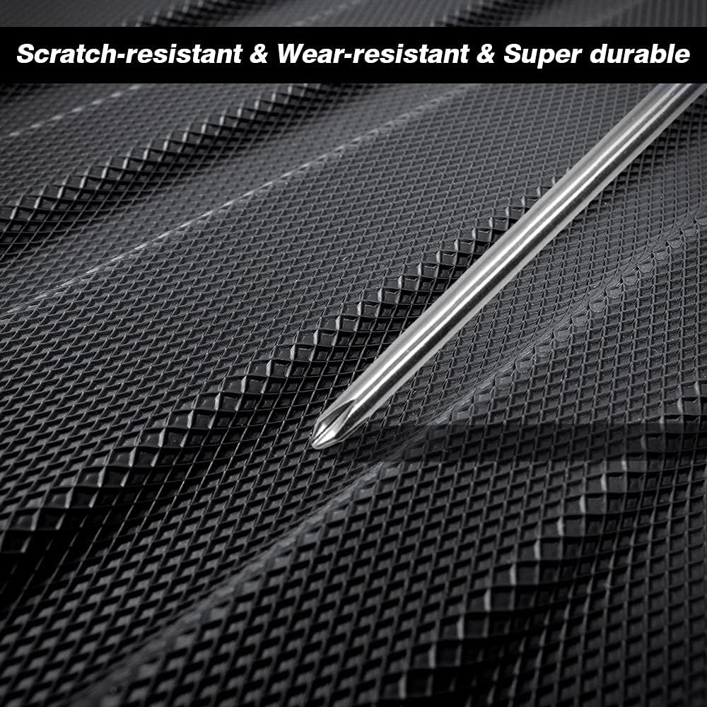Car Cargo Mat for Hyundai Sonata 2020 2021 All Weather Custom Fit Cargo Liner Rear Trunk Liner Non-Slip TPO Odourless Pack of 2 J780