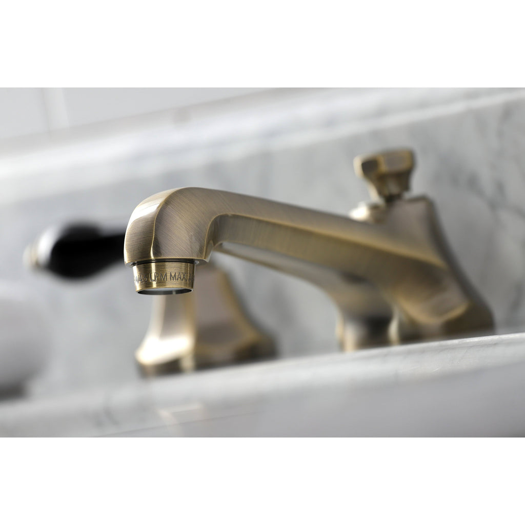 Polished Nickel Widespread Bathroom Faucet A449