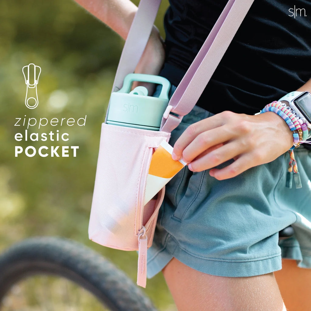 Kid's Water Bottle Carrier Sling with Adjustable Strap B761