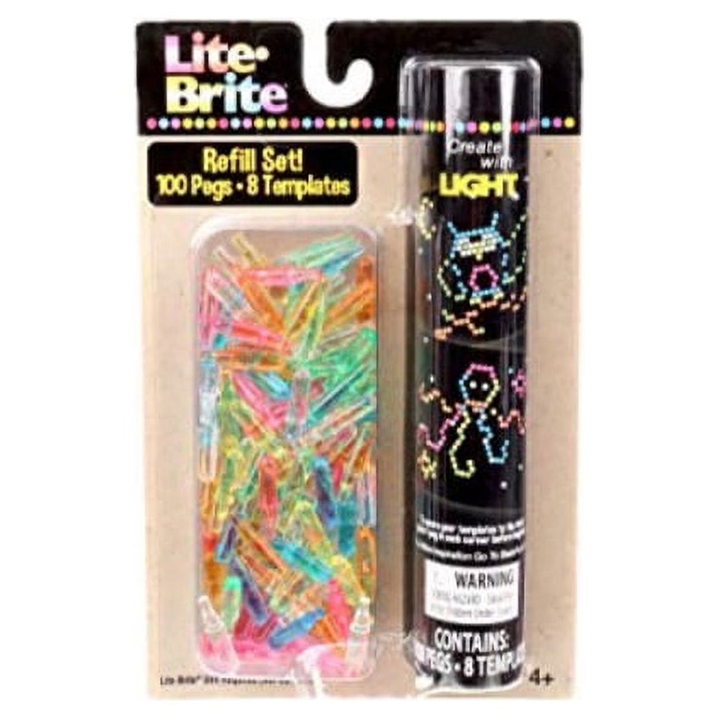 100 Pegs and 8 Templates Refill Pack F1573