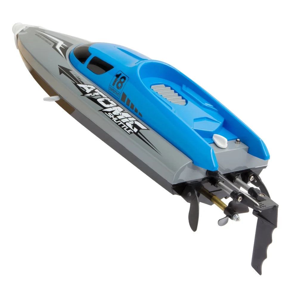 RC Boat Remote Control Boat 30KMH IPV7 Waterproof 2.4GHz 4 Channel Racing Boat S61839