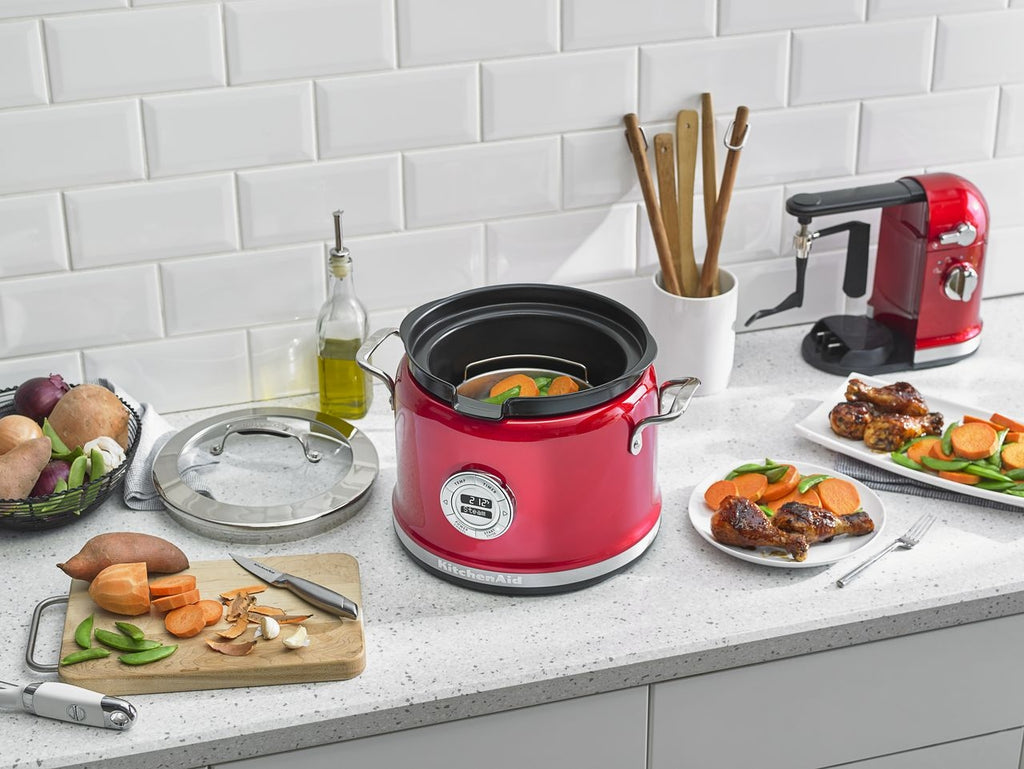 Candy Apple Red 4-Quart Multi-Cooker S578