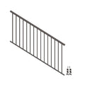 Matte Bronze Aluminum Deck Stair Rail Kit I915014