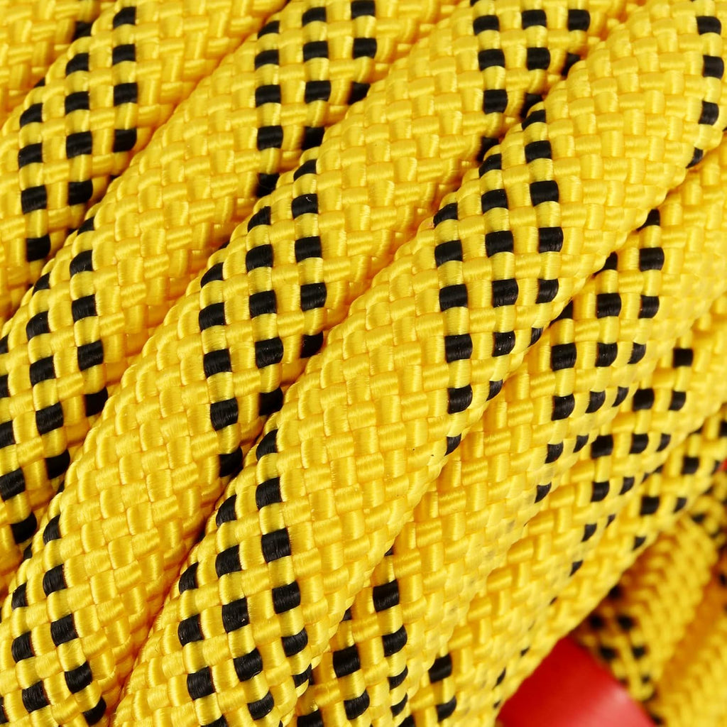 3/8 Inch x 100 Feet Braided Polyester Rope, 2200 Lbs Loading Capacity, Pack of 2 E52953