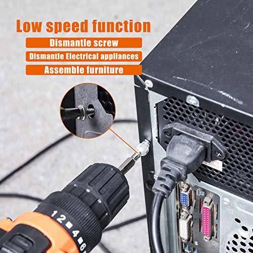 16.8V Cordless Drill with 91 Piece Tool Set and Plastic Toolbox Y426724