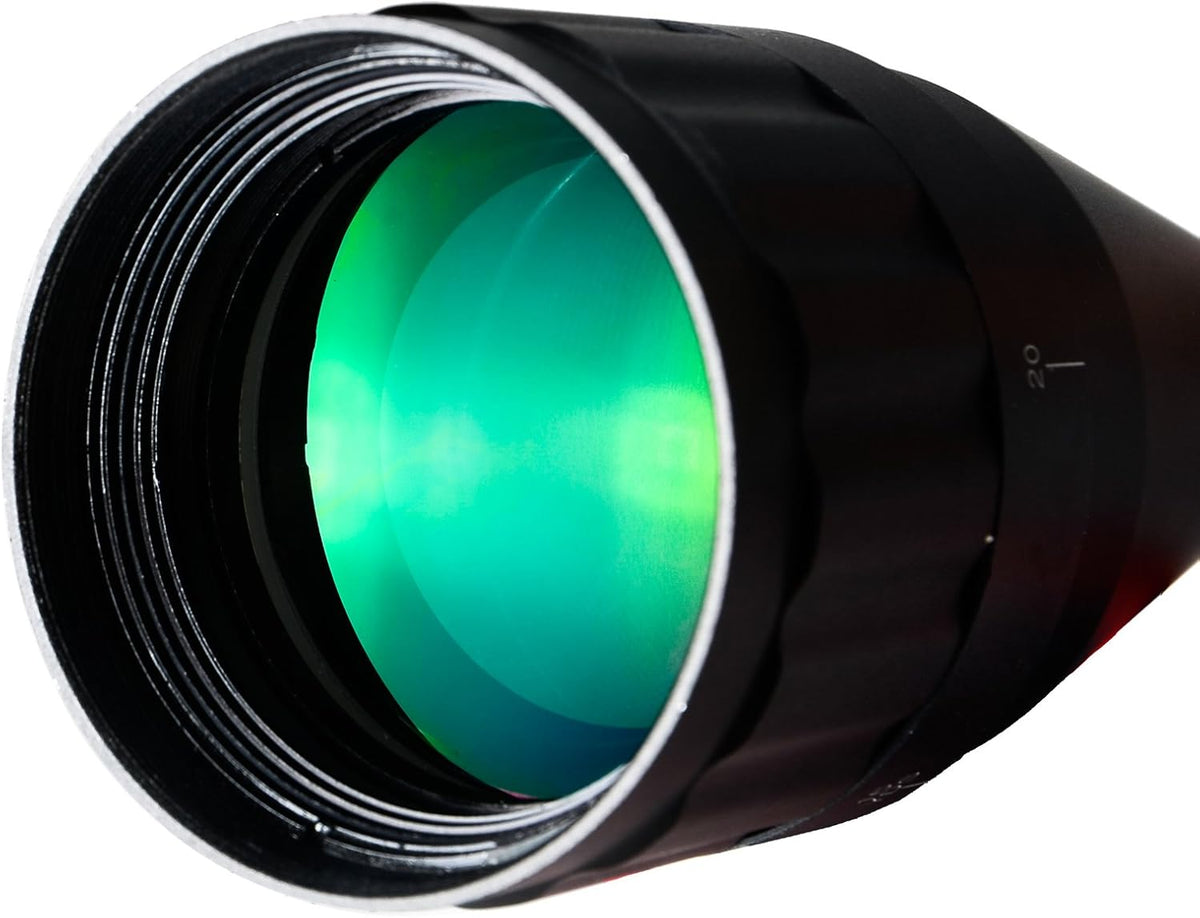 6-24x50 AO Mil Dot Scope with Sunshade Tube & Flip-Open Covers Pack of 2 Q836