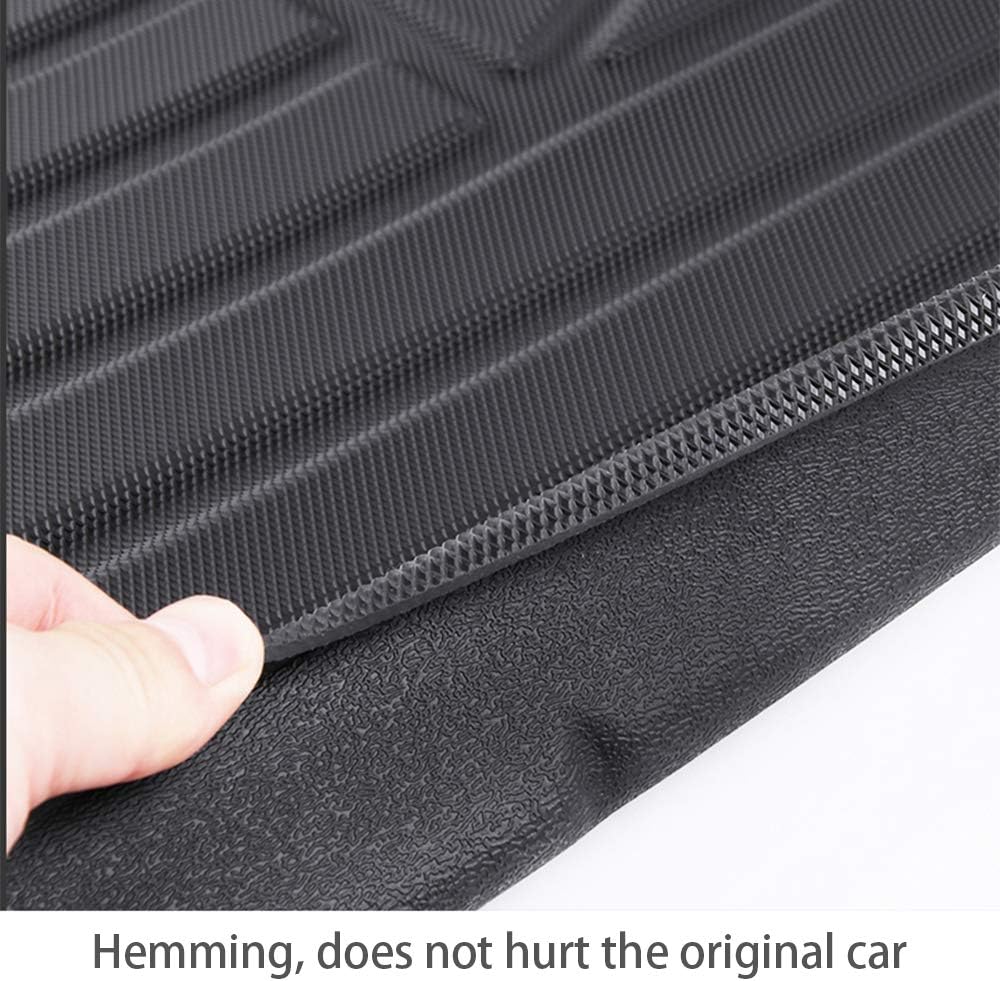 Black Heavy Duty Rubber Trunk Liner Pack of 2 L32768
