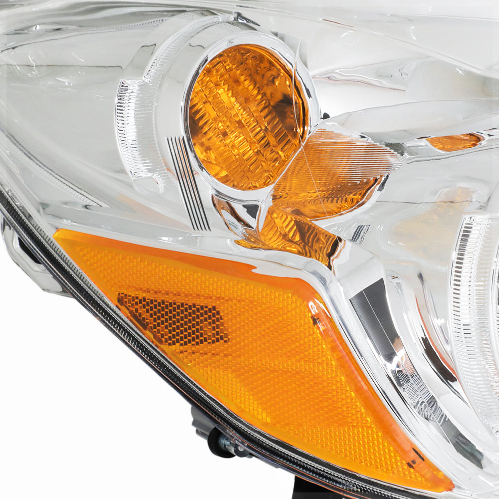 Chrome Projector Headlight Assembly for 2010-2014 Subaru Outback and Legacy P7287