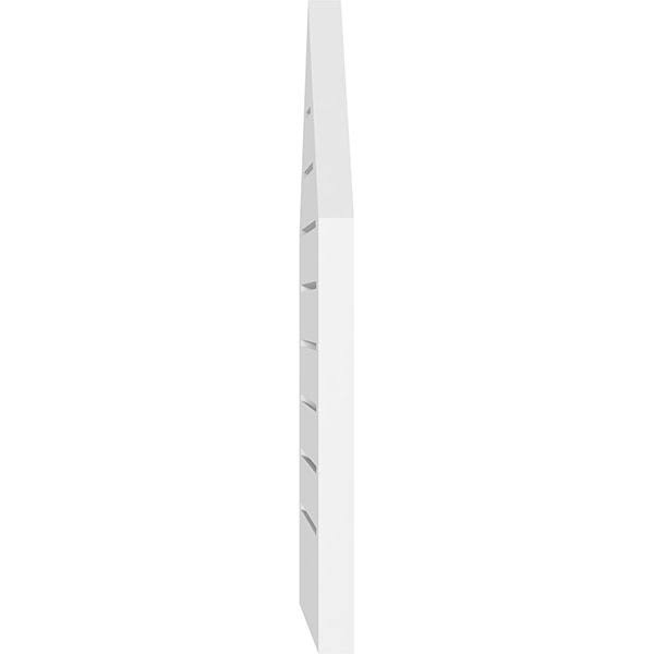 Peaked Top Surface Mount PVC Gable Vent R67235