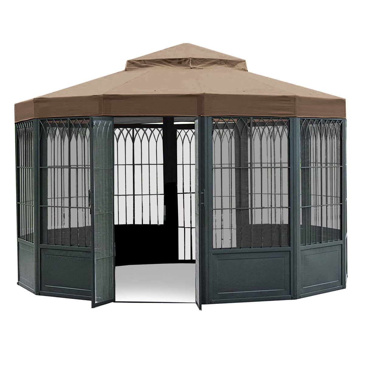 Nutmeg Replacement Canopy Top Cover for Sunhouse Gazebo I45829
