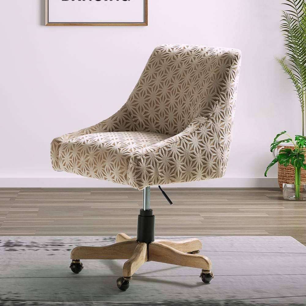 Jacobean Pink Task Chair G6236