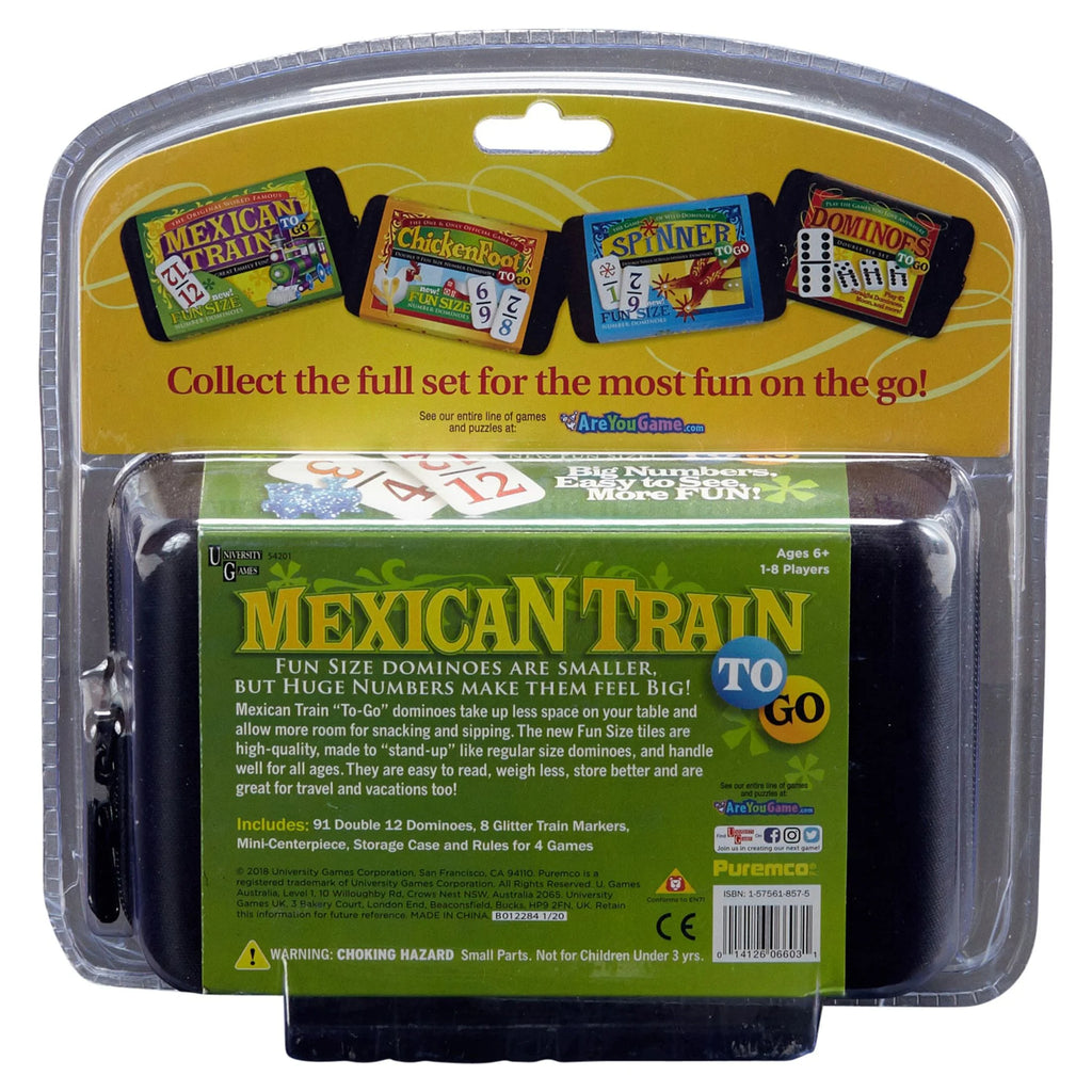 Mexican Train Dominoes To Go K629