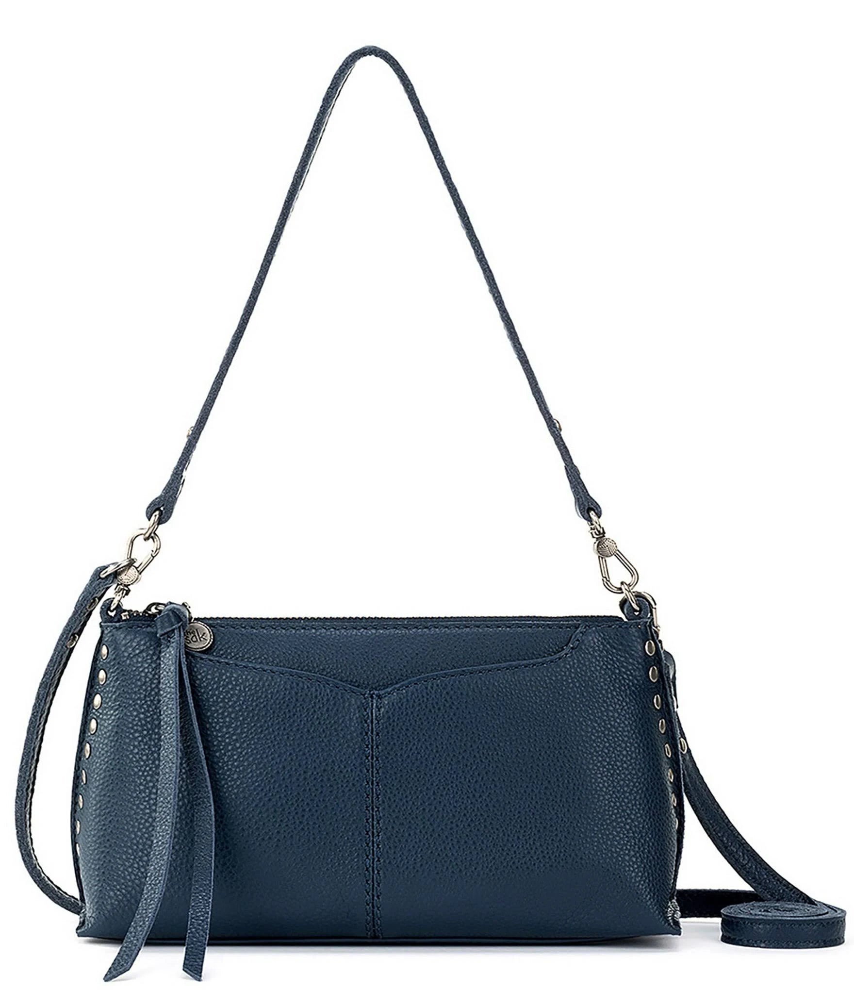 Indigo Leather Crossbody T88393