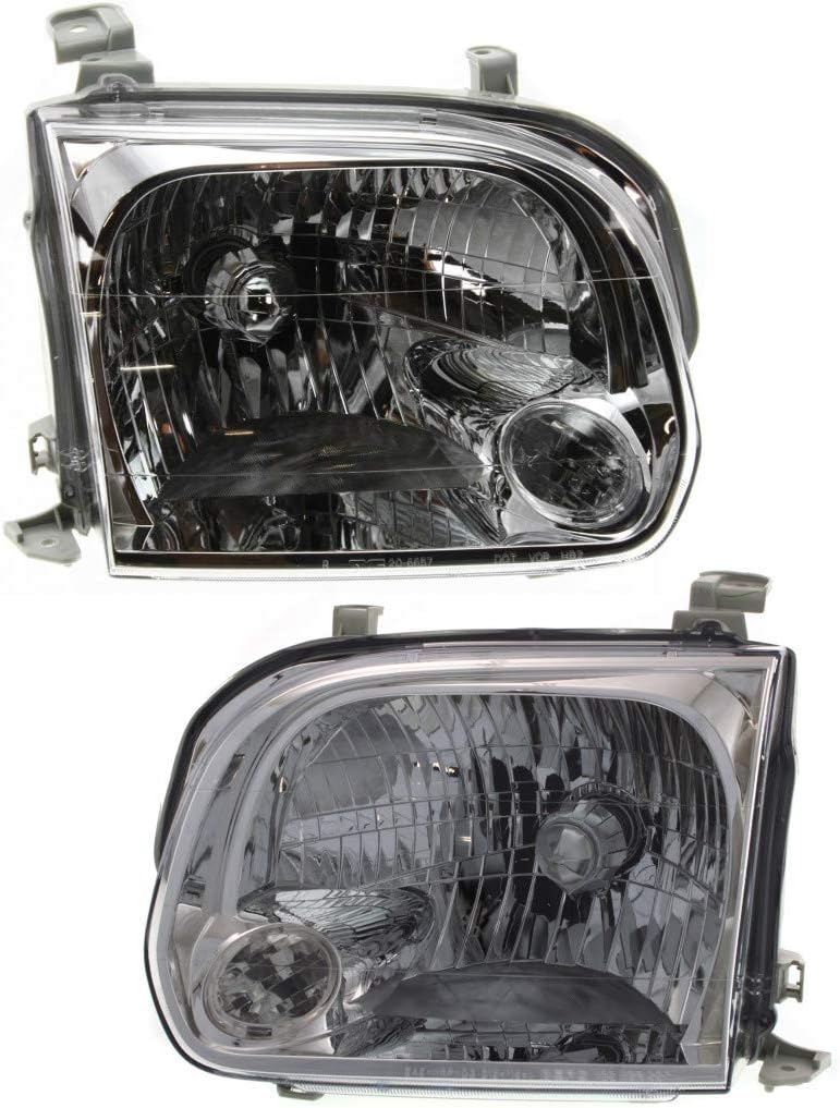 Headlight Assembly Pair with Bulbs X54585