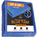 Blue Poly Tarps 20 x 30 - Case of 4 J221