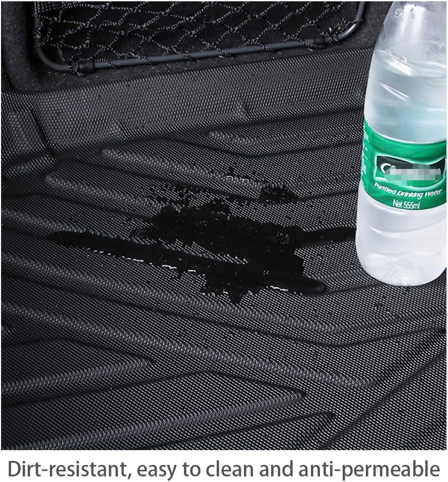 Black Heavy Duty Rubber Trunk Liner Pack of 2 L32768