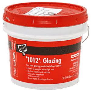 Gray Glazing Metal Sash Putty - 3.5 Gallons M590953