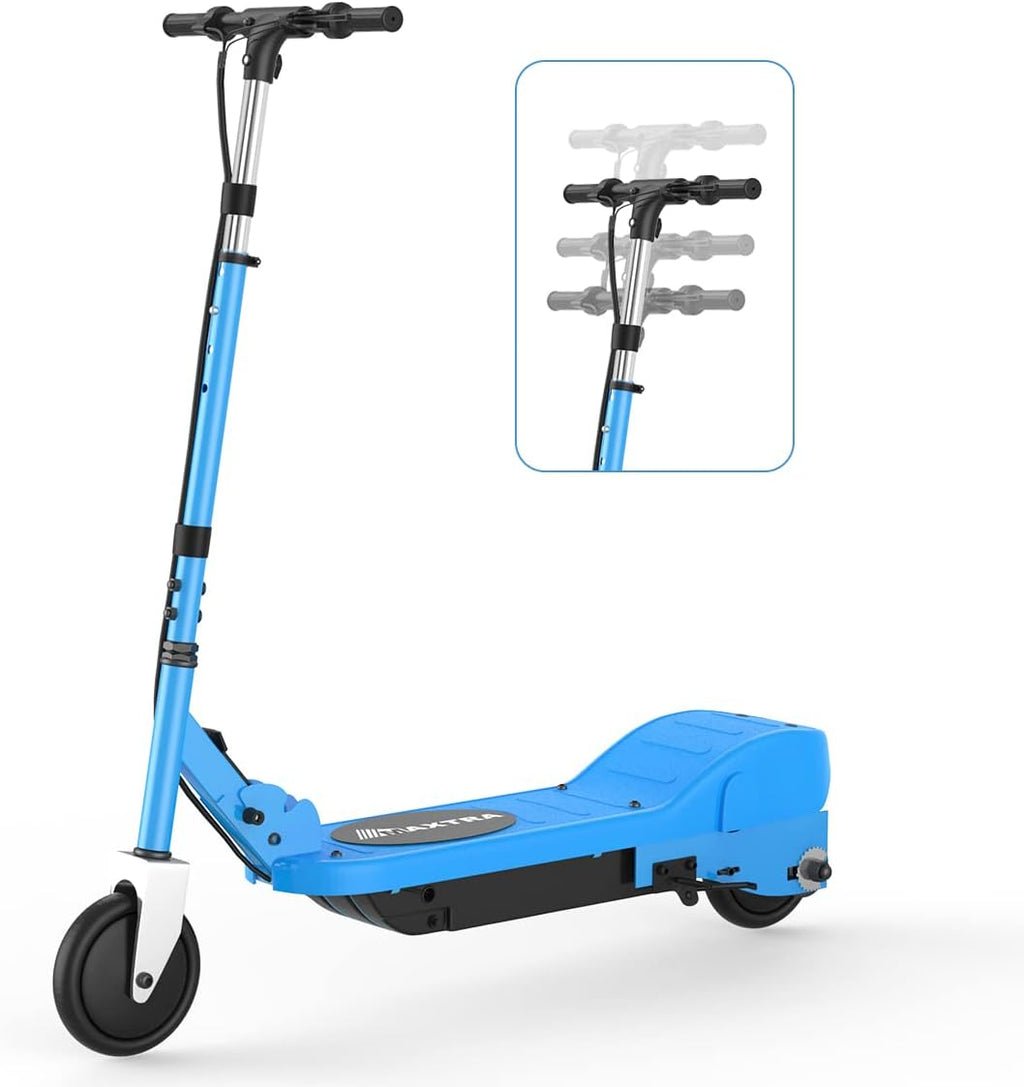 Electric Scooter, Foldable, Adjustable Height, 10mph, 155lbs Max Load A5603